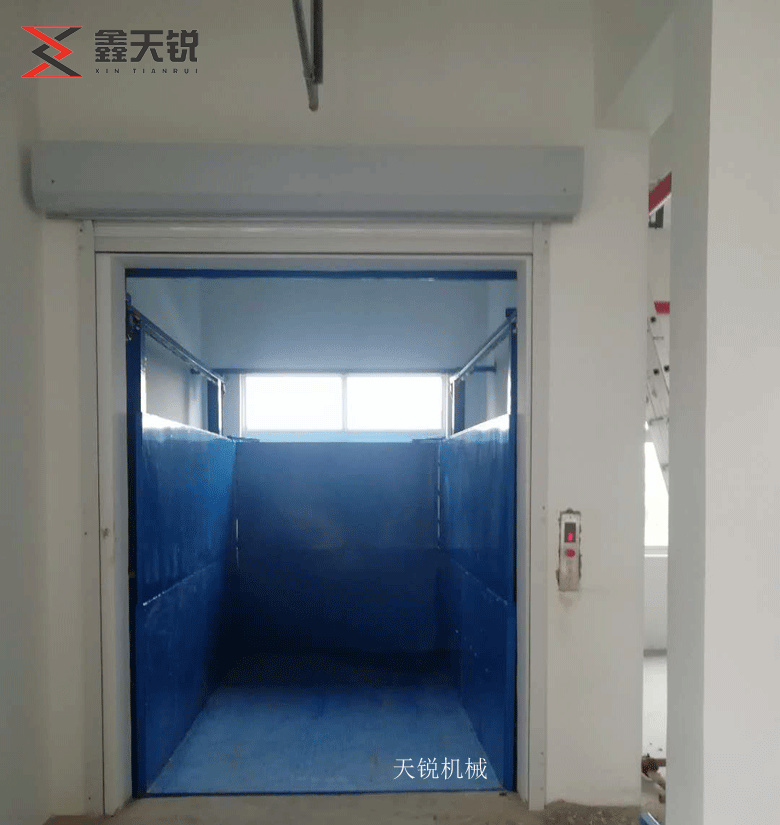 西安上货专用导轨式升降货梯